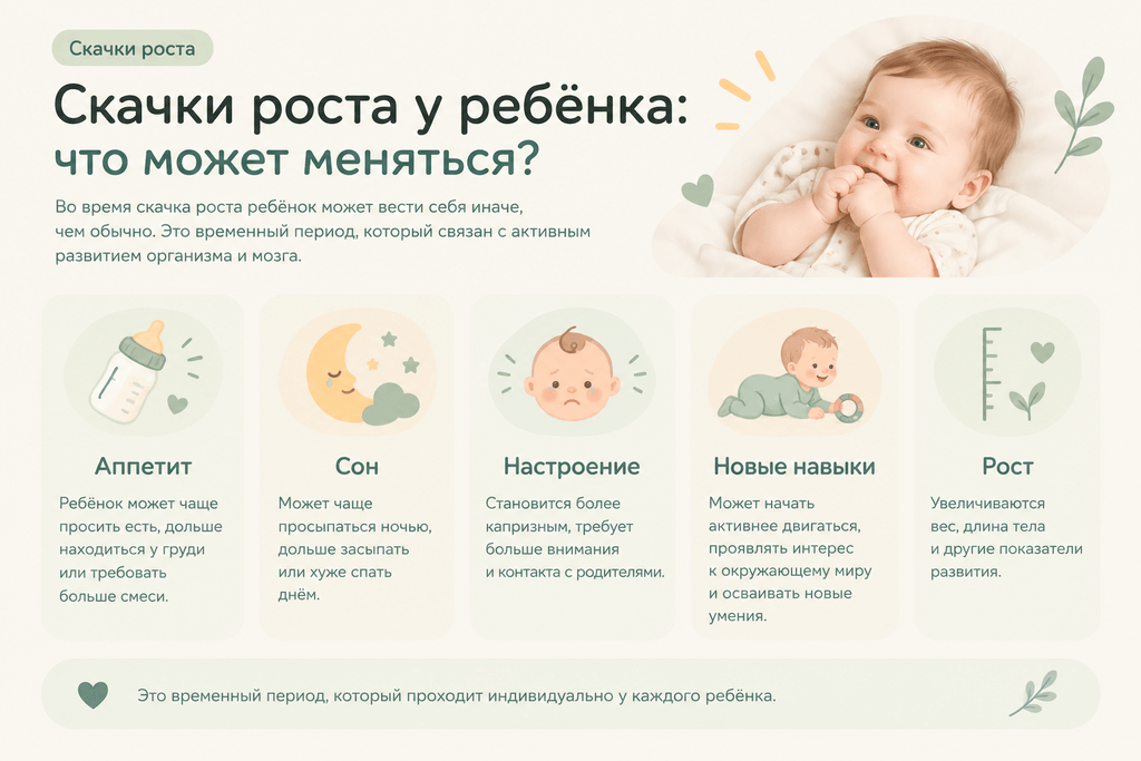Скачки роста у детей